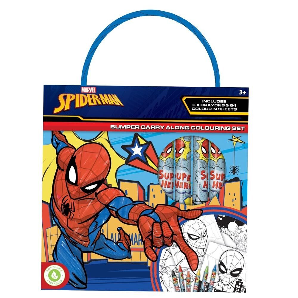 Spiderman Bumper Carry Along Set